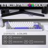 imageEPOMAKER Aula WIN68 HE Magnetic Keyboard with Adjustable Actuation Hall Effect Switches 65 Wired Compact Keyboard 8000 Hz Polling Rate HotSwappable BlackGreyWhiteBlue