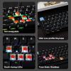 imageEPOMAKER Carbon60 QMKVIA Wireless Mechanical Keyboard 60 Compact Layout TriMode Bluetooth24GHzUSBC Carbon Fiber Design Hot Swappable Gateron LowProfile Brown SwitchGateron LowProfile Brown Switch