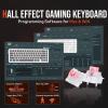 imageEPOMAKER HE68 Hall Effect Keyboard 8000hz Polling 001mm Adjustable Trigger 0125ms Latency Creamy Gasket Snap Key SOCD RGB Wired Magnetic Gaming Keyboard for MacPC WhiteBlack