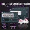 imageEPOMAKER HE68 Hall Effect Keyboard 8000hz Polling 001mm Adjustable Trigger 0125ms Latency Creamy Gasket Snap Key SOCD RGB Wired Magnetic Gaming Keyboard for MacPC WhiteWhite