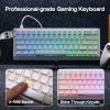 imageEPOMAKER HE68 Lite Hall Effect Gaming Keyboard 8k Polling ampamp 128K Scan Rate 0005mm Adjustable Trigger 0125ms Latency 5Layer SoundDampened Snap Key SOCD ARGB Wired Mac Software BlackWhite