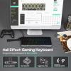 imageEPOMAKER HE68 Lite Hall Effect Gaming Keyboard 8k Polling ampamp 128K Scan Rate 0005mm Adjustable Trigger 0125ms Latency 5Layer SoundDampened Snap Key SOCD ARGB Wired Mac Software BlackBlack