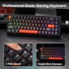 imageEPOMAKER HE68 Lite Hall Effect Gaming Keyboard 8k Polling ampamp 128K Scan Rate 0005mm Adjustable Trigger 0125ms Latency 5Layer SoundDampened Snap Key SOCD ARGB Wired Mac Software BlackBlack Red