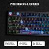 imageEPOMAKER HE80 Hall Effect Gaming Keyboard 8K Polling ampamp 32K Scan Creamy Gasket DKS SOCD HotSwappable RGB Backlit Wired Gaming Keyboard for PC ampamp Mac BlackBlack