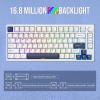 imageEPOMAKER P75 Wireless Aluminum Gaming Keyboard TriModeBT 5024GHzUSBC Mechanical Keyboard Hot Swappable RGB Backlit NKRO for Office Game