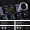 imageEPOMAKER X Aula F108 PRO Wireless Gaming Keyboard with Screen 8000mAh Battery 104 HotSwappable and Programmable Keys and Knob RGB Backlight for MacPCAndroid Black GradientBlueWhiteBlack