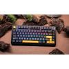 imageEPOMAKER x Aula F75 Gasket Mechanical Keyboard 75 Wireless Hot Swappable Gaming Keyboard with FiveLayer PaddingampampKnob Bluetooth24GHzUSBC RGB Light Blue LEOBOG Reaper SwitchBlack
