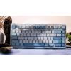 imageEPOMAKER x Aula F75 Gasket Mechanical Keyboard 75 Wireless Hot Swappable Gaming Keyboard with FiveLayer PaddingampampKnob Bluetooth24GHzUSBC RGB Light Blue LEOBOG Reaper SwitchSea Salt Blue