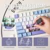 imageEPOMAKER x Aula F99 Wireless Mechanical Keyboard Hot Swappable Gasket Custom Gaming Keyboard with FiveLayer Padding Bluetooth24GHzUSBC 8000mAh Battery White Blue Reaper SwitchWhite Light Blue
