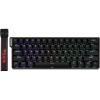 imageEPOMAKER Aula WIN60 HE 60 Wired Magnetic Keyboard with Adjustable Actuation 8000 Hz Polling Rate Hall Effect Switches HotSwap for FPS Games BlackBlack