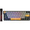imageEPOMAKER Aula WIN60 HE 60 Wired Magnetic Keyboard with Adjustable Actuation 8000 Hz Polling Rate Hall Effect Switches HotSwap for FPS Games BlackGreyYellow