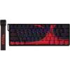 imageEPOMAKER Aula WIN60 HE 60 Wired Magnetic Keyboard with Adjustable Actuation 8000 Hz Polling Rate Hall Effect Switches HotSwap for FPS Games BlackRed Topographic