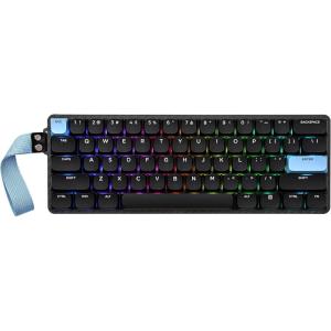 imageEPOMAKER Carbon60 QMKVIA Wireless Mechanical Keyboard 60 Compact Layout TriMode Bluetooth24GHzUSBC Carbon Fiber Design Hot Swappable Gateron LowProfile Brown SwitchGateron LowProfile Red Switch