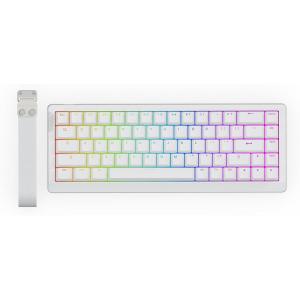 imageEPOMAKER HE68 Lite Hall Effect Gaming Keyboard 8k Polling ampamp 128K Scan Rate 0005mm Adjustable Trigger 0125ms Latency 5Layer SoundDampened Snap Key SOCD ARGB Wired Mac Software BlackWhite