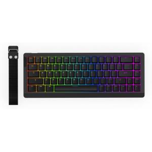 imageEPOMAKER HE68 Lite Hall Effect Gaming Keyboard 8k Polling ampamp 128K Scan Rate 0005mm Adjustable Trigger 0125ms Latency 5Layer SoundDampened Snap Key SOCD ARGB Wired Mac Software BlackBlack