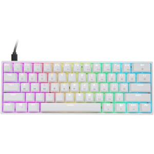 imageEPOMAKER SKYLOONG GK61 SK61 61 Keys Hot Swappable 60 Mechanical Keyboard with RGB Backlit Doubleshot ABS Keycaps Dustproof for WinMacGamersGateron Optical Red White