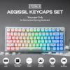 imageEPOMAKER AegisSil Keycap Set Silicone Material Cherry Profile 113 Keys 657596Full Size Custom Keyboard Keycaps Set for Cherry MX Kailh Outemu Gateron Mechanical Gaming Keyboard WhiteWhite