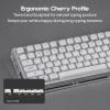 imageEPOMAKER AegisSil Keycap Set Silicone Material Cherry Profile 113 Keys 657596Full Size Custom Keyboard Keycaps Set for Cherry MX Kailh Outemu Gateron Mechanical Gaming Keyboard WhiteWhite