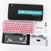 imageEPOMAKER Aula Hero 68 HE Wired Magnetic Gaming Keyboard 001mm Adjustable Actuation Rapid Hall Effect Switch 8kHz Polling 5Layer Sound Dampening RGB Box ampamp Backlight PurplePink