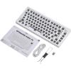 imageEPOMAKER Aura75 75 Mechanical Keyboard Kit Hot Swappable Custom Keyboard Kit 24GhzBluetooth 50USBC Wired Wireless Gaming DIY Kit with Silicone Pad RGB Backlight for WinMacGaming White