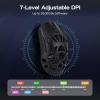 imageEPOMAKER Carbon X Wireless Gaming Mouse 400 to 30000 DPI Adjustable PAW3950 Sensor 50g Lightweight Carbon Fiber Shell 24GBTUSBC Rechargeable Wireless Mouse for PCMacLinux BlackBlack