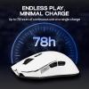 imageEPOMAKER Click Lite Wireless Gaming Mouse 800 to 12000 DPI Adjustable PAW3311 Sensor 500mAh 59g 24GBTUSBC Rechargeable Wireless Mouse with 5 Programmable Buttons for PCMacLinux WhiteWhite