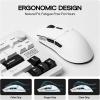 imageEPOMAKER Click Lite Wireless Gaming Mouse 800 to 12000 DPI Adjustable PAW3311 Sensor 500mAh 59g 24GBTUSBC Rechargeable Wireless Mouse with 5 Programmable Buttons for PCMacLinux WhiteWhite