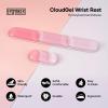 imageEPOMAKER CloudGel Wrist Rest for Keyboard and Mouse 2 Pieces Silicone Wrist Support AntiSlip Rubber Bottom Ergonomic Design Suitable for OfficeComputerLaptopGaming GreenPink