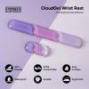 imageEPOMAKER CloudGel Wrist Rest for Keyboard and Mouse 2 Pieces Silicone Wrist Support AntiSlip Rubber Bottom Ergonomic Design Suitable for OfficeComputerLaptopGaming GreenPurple