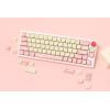 imageEPOMAKER Cream Bunny PBT Keycaps Set MOA Profile 141 Keys Dye Sublimation Keycaps for Mechanical Gaming Keyboard Compatible with ANSIISO Layout Cherry MX SwitchCream Bunny