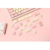 imageEPOMAKER Cream Bunny PBT Keycaps Set MOA Profile 141 Keys Dye Sublimation Keycaps for Mechanical Gaming Keyboard Compatible with ANSIISO Layout Cherry MX SwitchCream Bunny