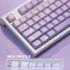 imageEPOMAKER Moonlit Bunny 138 Keycaps Set FiveSide Dye Sublimation MDA Profile Gradient Keys for Mechanical Gaming Keyboard