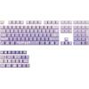 imageEPOMAKER Moonlit Bunny 138 PBT Keycaps Set SidePrinted and Lit Shine Through FiveSide Dye Sublimation OEM Profile Gradient Keys for Mechanical Gaming Keyboard