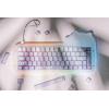 imageEPOMAKER Moonlit Bunny 138 PBT Keycaps Set SidePrinted and Lit Shine Through FiveSide Dye Sublimation OEM Profile Gradient Keys for Mechanical Gaming Keyboard
