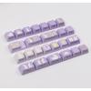 imageEPOMAKER Moonlit Bunny 138 PBT Keycaps Set SidePrinted and Lit Shine Through FiveSide Dye Sublimation OEM Profile Gradient Keys for Mechanical Gaming Keyboard
