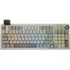 imageEPOMAKER RT100 97 Keys Gasket BT5024GUSBC Mechanical Keyboard with Customizable Display Screen Knob Hot Swappable Socket 5000mAh Battery for WinMacRT100 Grey Wisteria Linear SwitchRT100 Retro