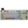 imageEPOMAKER RT100 97 Keys Gasket BT5024GUSBC Mechanical Keyboard with Customizable Display Screen Knob Hot Swappable Socket 5000mAh Battery for WinMacRT100 Grey Wisteria Linear SwitchRT100 Retro
