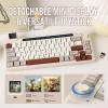 imageEPOMAKER RT65 Wireless TriMode 65 Mechanical Keyboard Hotswap Creamy Custom Gaming Keyboard with Mini Display and Joystick RGB Backlit NKRO Retro Grey Wisteria Linear Switch