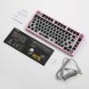 imageEPOMAKER x LEOBOG Hi75 Aluminum Alloy Wired Gaming Keyboard Barebones Kit 75 GasketMounted RGB Creamy Keyboard Hotswap with ModeSwitching Knob for WinMac PinkPink