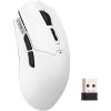 imageEPOMAKER Click Lite Wireless Gaming Mouse 800 to 12000 DPI Adjustable PAW3311 Sensor 500mAh 59g 24GBTUSBC Rechargeable Wireless Mouse with 5 Programmable Buttons for PCMacLinux WhiteWhite