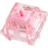 imageEPOMAKER Dawn Pink 38gf Linear Mechanical Keyboard Switch 5 Pins Switch Set with POM Stem Translucent PC Housing 30 Pieces for Gaming DIY KeyboardDawn Pink
