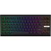 imageEPOMAKER G84 80 RGB Gaming Mechanical Keyboard 24GHz TypeCBT Wireless Keyboard QMKVIA Programmable HotSwappable NKRO with Shine Through PBT Keycaps for Gamers Black Clear SwitchBlack