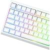 imageEPOMAKER Glintrix PBT Shine Through Keycaps Arris ampamp Keys Backlit Double Shot Cherry Profile 607596Full Size Custom Keyboard Keycaps Set for Mechanical Gaming Keyboard WhiteWhite