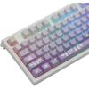 imageEPOMAKER Moonlit Bunny 138 PBT Keycaps Set SidePrinted and Lit Shine Through FiveSide Dye Sublimation OEM Profile Gradient Keys for Mechanical Gaming Keyboard