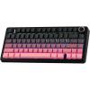 imageEPOMAKER X Aula F75 75 Wireless Gaming Keyboard Bluetooth24GHzUSBC Hot Swappable Creamy Mechanical Keyboard with 5Layer PaddingampampKnob NKRO RGB PinkBlack Pink