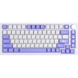 imageEPOMAKER Bunny 134 Keys Cherry Profile PBT Dye Sublimation Keycaps Set for Mechanical Gaming Keyboard Compatible with Cherry Gateron Kailh Otemu MX Structure
