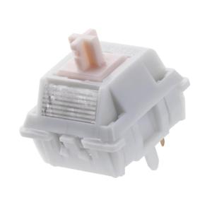 imageEPOMAKER Cream Marble 47gf Gaming Keyboard Switches 35 PCS Linear Switch 5Pin PreLubed Switch Creamy Switches Compatible with MX Keycaps for Mechanical Keyboard