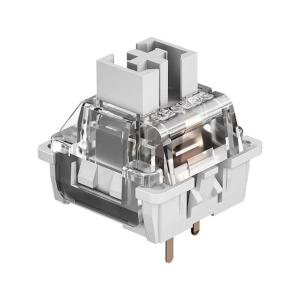 imageEPOMAKER LEOBOG Graywood V3 Switch Set Linear Cearmy Switch 40gf 3 Pins Prelubed 100 Pieces for Customizing Mechanical Keyboards