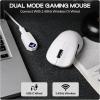 imageEPOMAKER Aula SC800 Wireless Gaming Mouse 37g Lightweight Adjustable 26000 DPI 8k Polling Rate PAW3395 Programmable Buttons OnBoard Memory 250mAh Battery PCMACLinux WhiteWhite