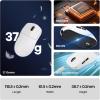 imageEPOMAKER Aula SC800 Wireless Gaming Mouse 37g Lightweight Adjustable 26000 DPI 8k Polling Rate PAW3395 Programmable Buttons OnBoard Memory 250mAh Battery PCMACLinux WhiteWhite